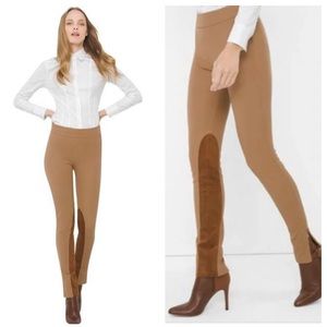 White House Black Market Tan Jodhpur Legging 6 - EUC